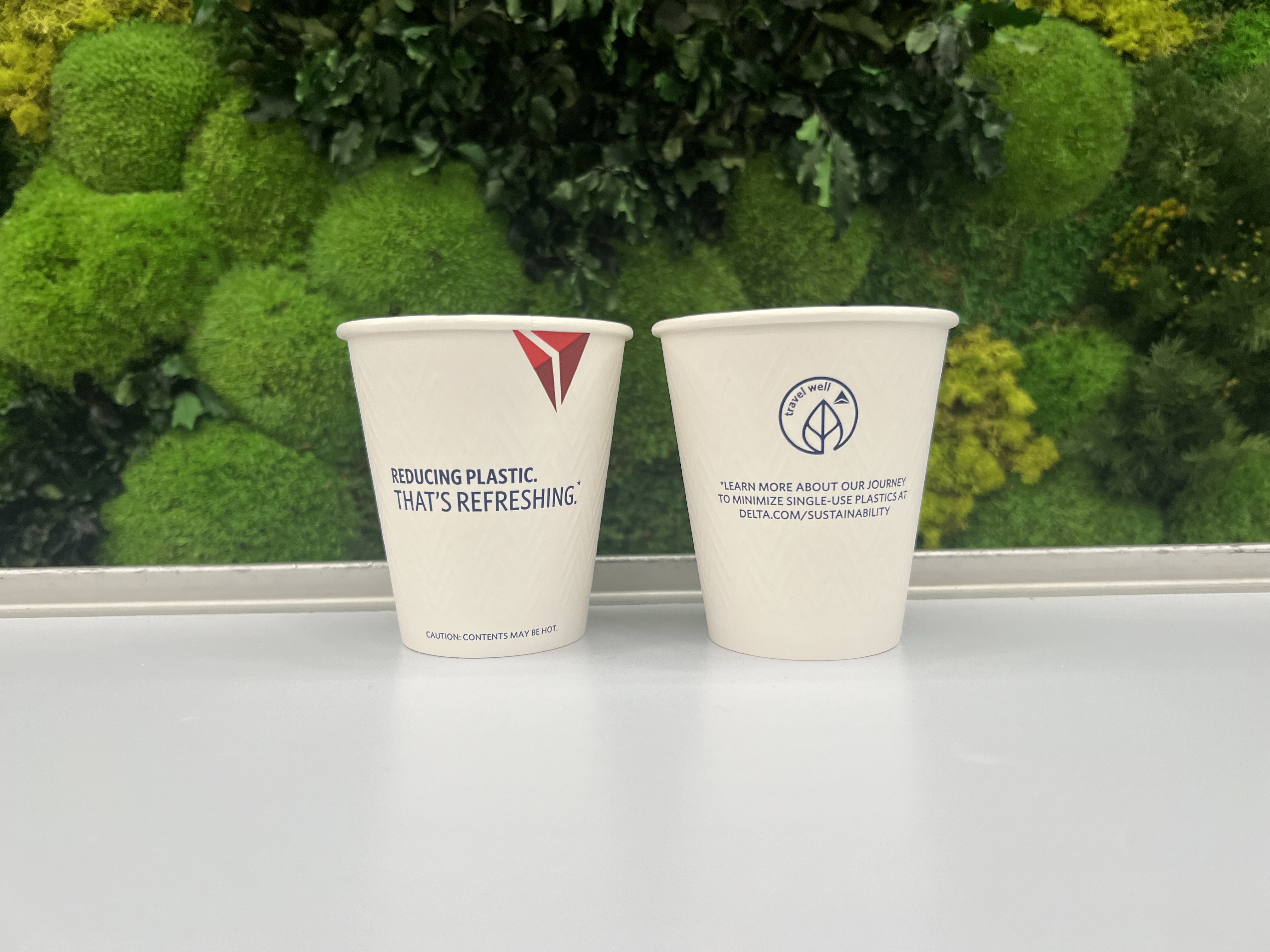 Sustainable science: How Delta is eliminating 7M pounds of single-use  plastic on board with new paper cups