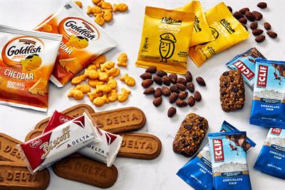 Delta complimentary snacks