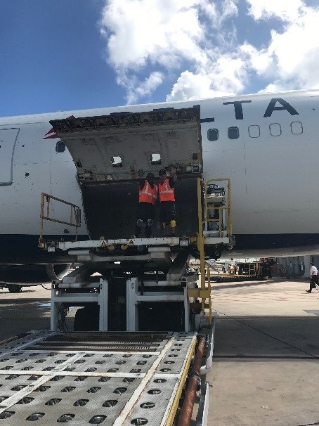 Third Delta humanitarian flight carries first responders, supplies to support Puerto Rico