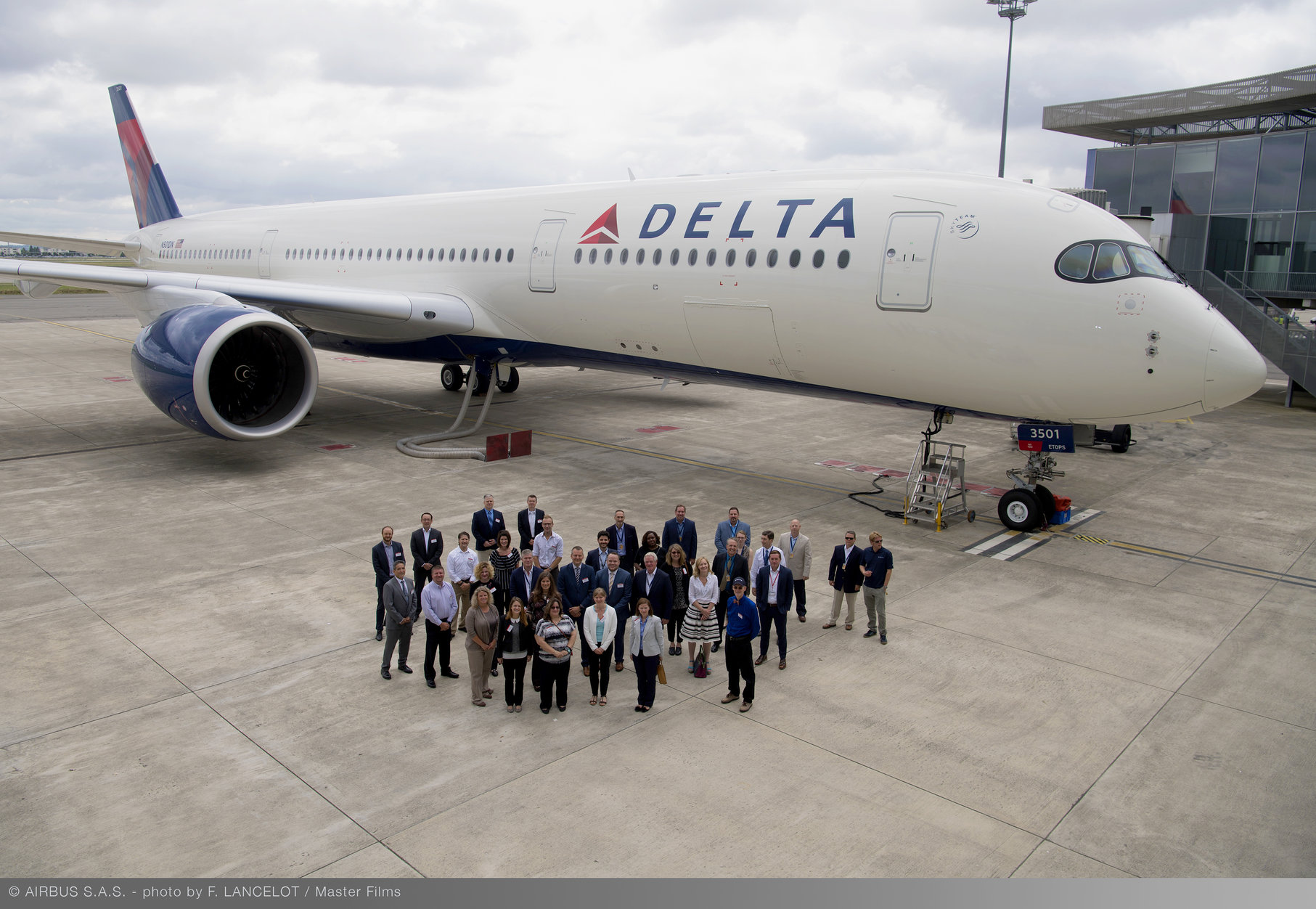 Delta Takes Delivery Of First Flagship Airbus A350 900 Delta News Hub