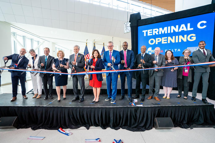 LaGuardia Airport (LGA) Opening and Ribbon Cutting