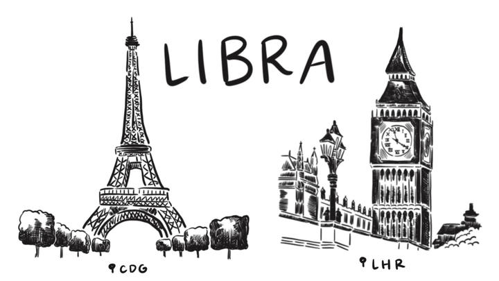 Libra image for travel astrology article