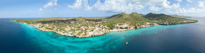 A scenic view of Westpunt, Curacao