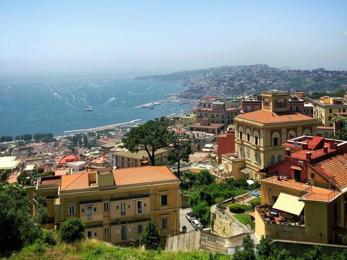 A scenic view of Napes, Italy