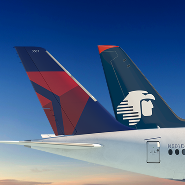 Delta and Aeromexico Tails