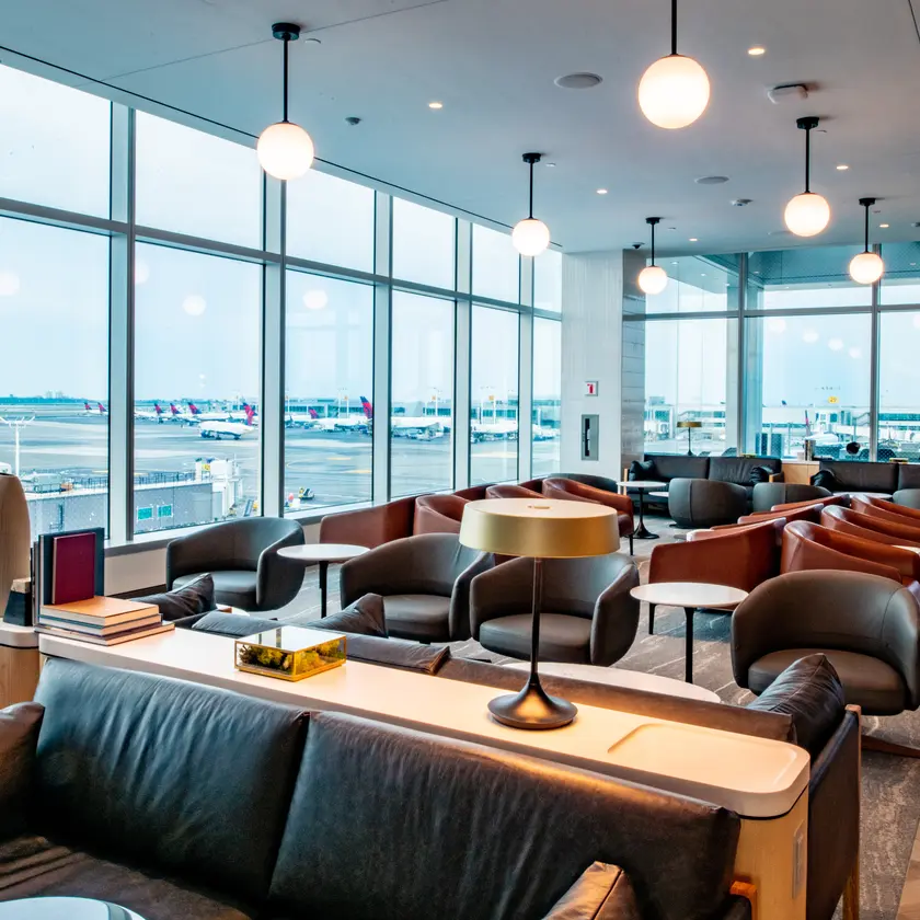The nearly 14,000-square-foot Club, which will operate alongside the Club on Terminal 4, Concourse B, seats more than 250 guests and includes&nbsp;sweeping views of the airfield.