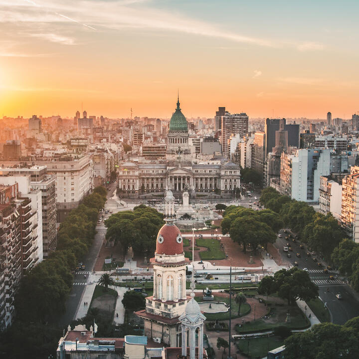 A scenic view of Buenos Aires