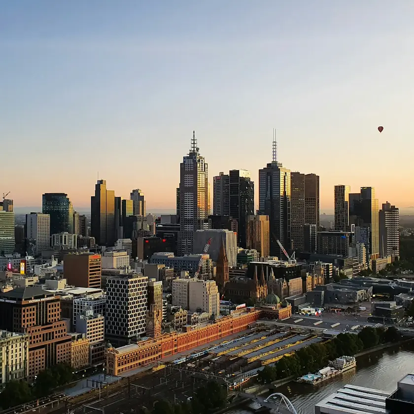 Skyline of Melbourne, Australia