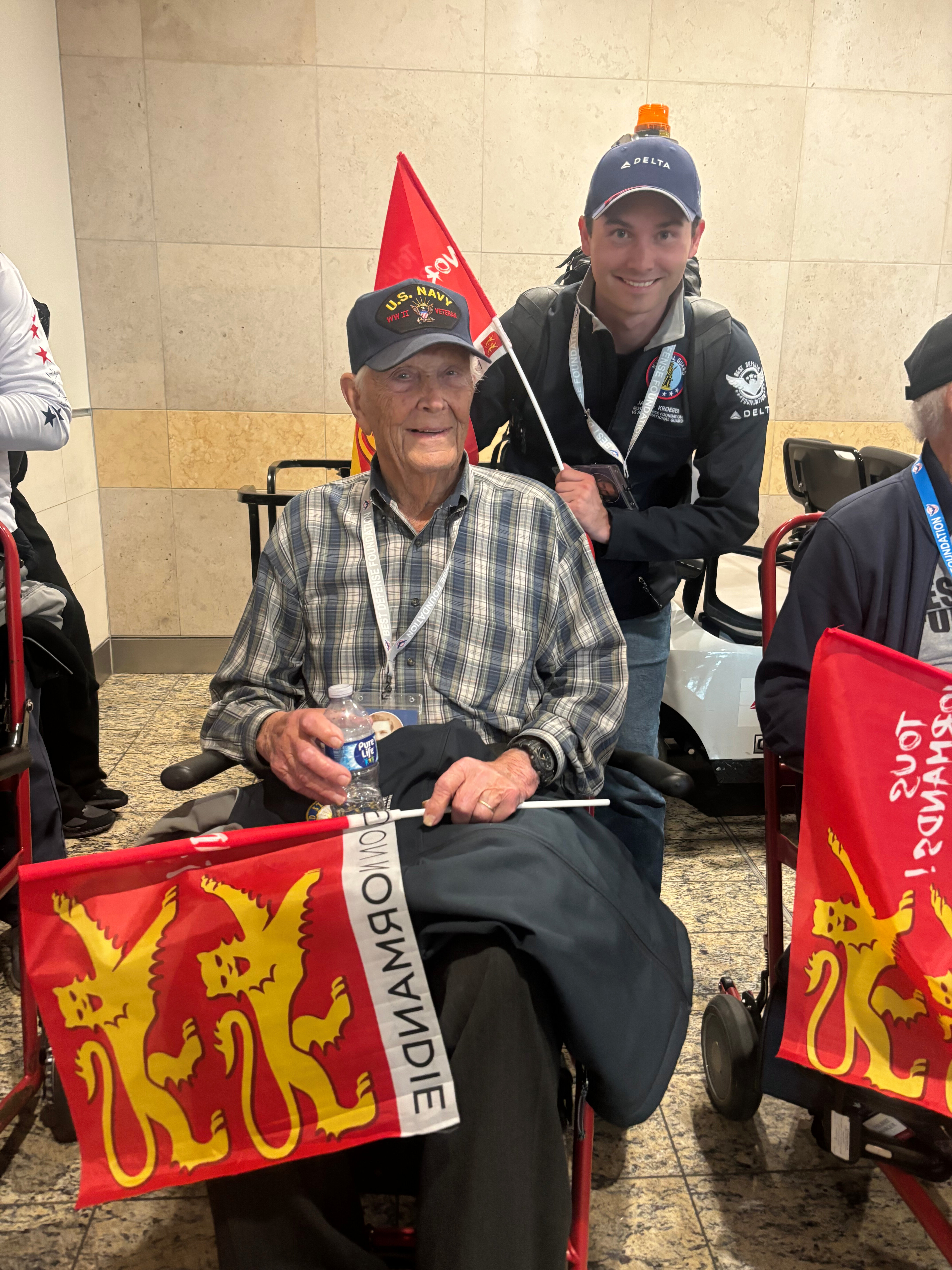 Normandy Legacy Flight 2026 Caregivers and Rovers | Delta News Hub