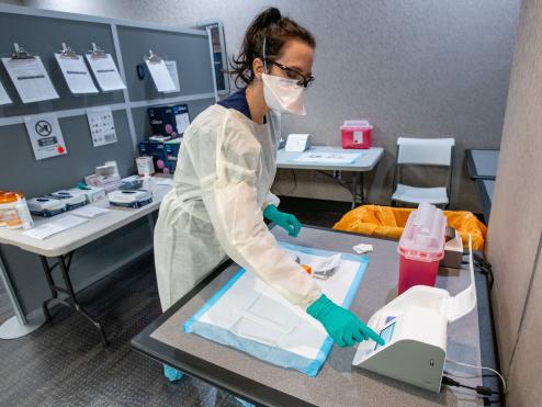 Rapid test for Delta COVID-free flight