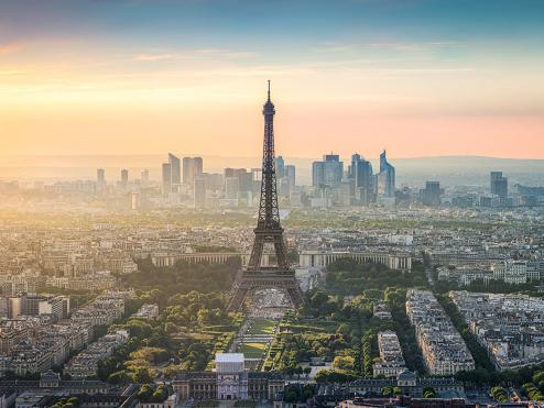Paris France Skyline