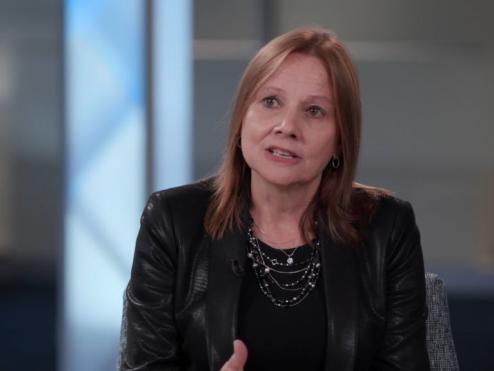 Mary Barra discusses the importance of fostering the development of young girls and women.