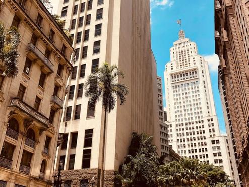 An image of buildings in Sao Paulo, Brazil