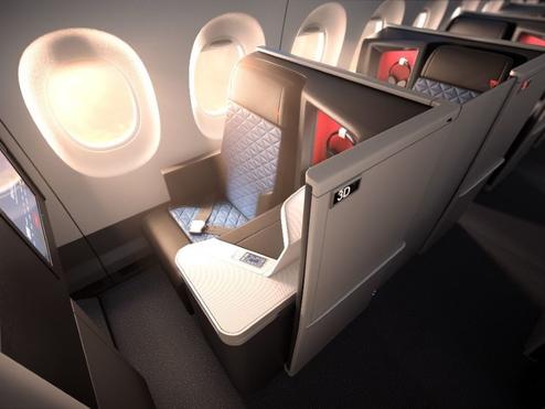 A rendition of a Delta One seat