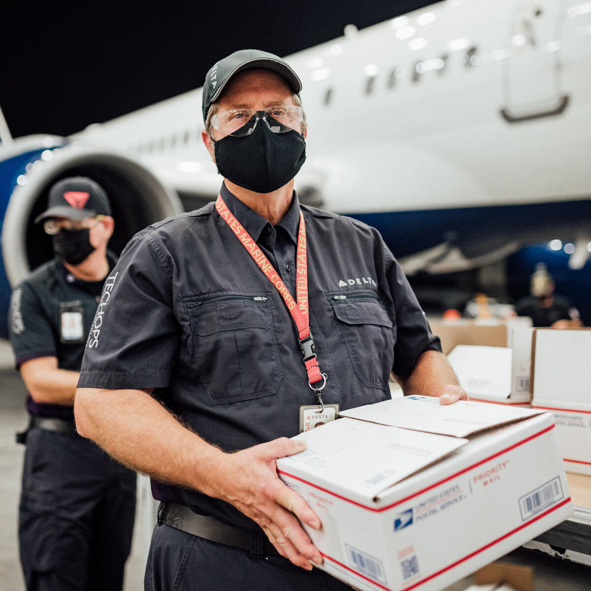 TechOps employee and veteran ships out 7,000th care package to military 