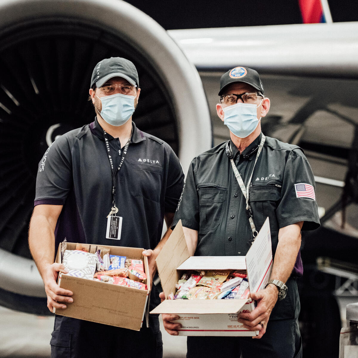 TechOps employee and veteran ships out 7,000th care package to military