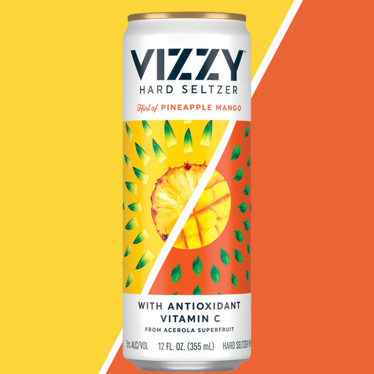 Vizzy Hard Seltzer Pineapple Mango