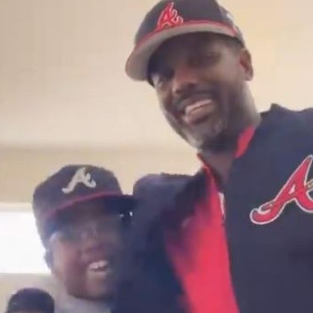 Jason Caine Atlanta Braves World Series surprise and delight
