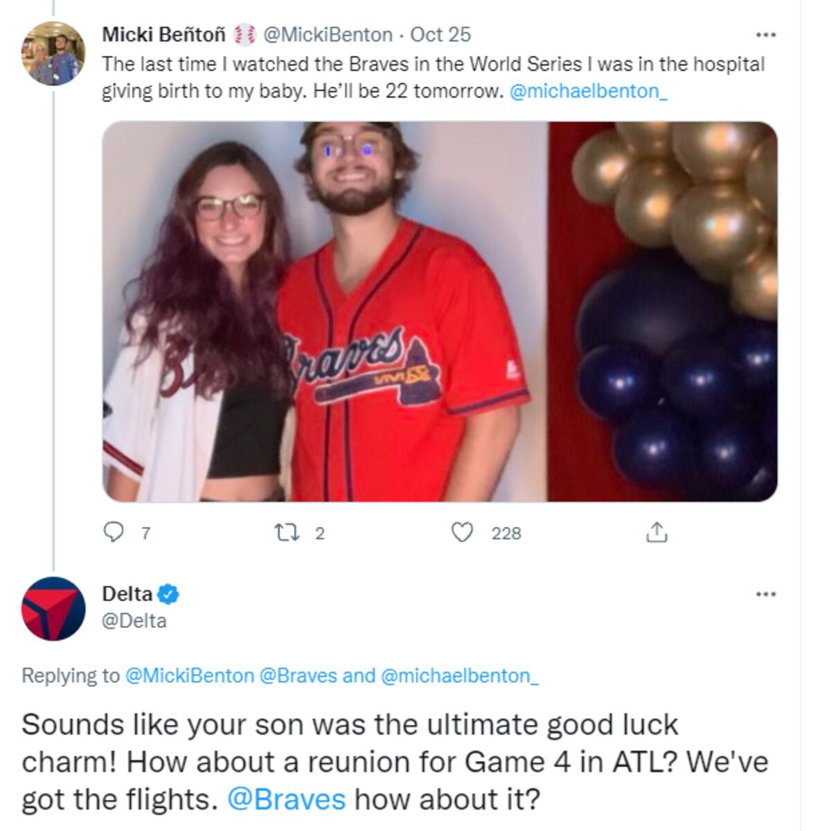 Atlanta Braves World Series Surprise and Delight