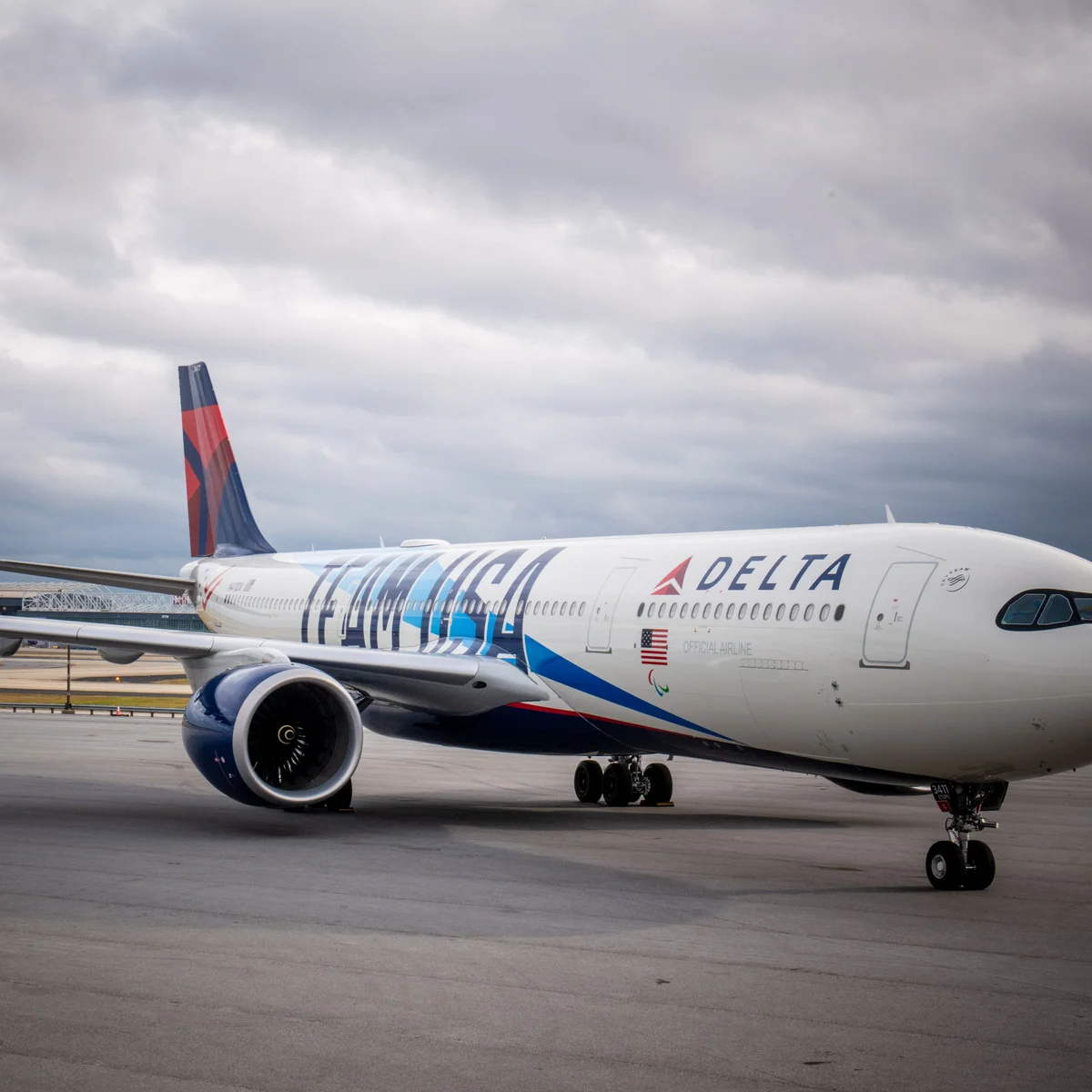 Delta Air Lines A330-900 Team USA Livery