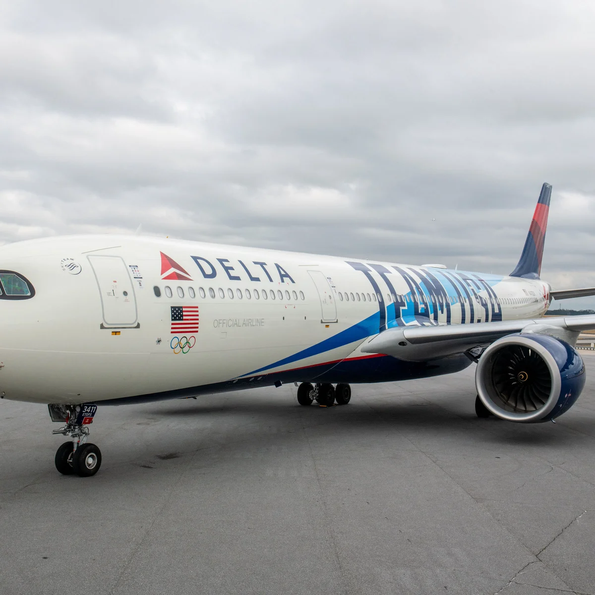 Delta Air Lines A330-900 Team USA Livery