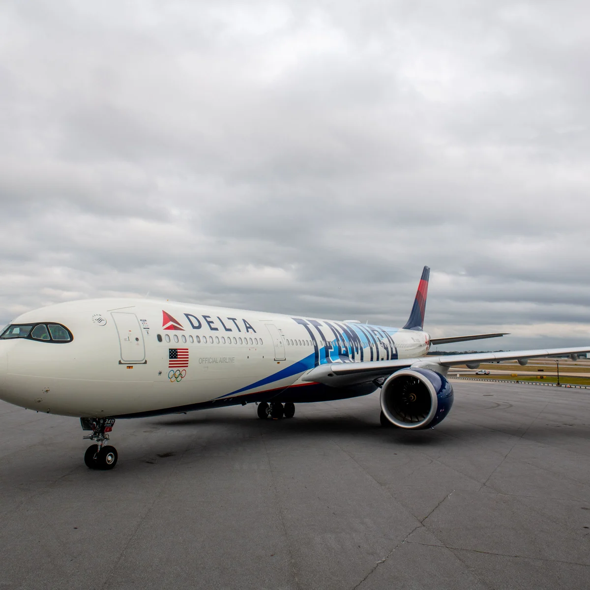 Delta Air Lines A330-900 Team USA Livery