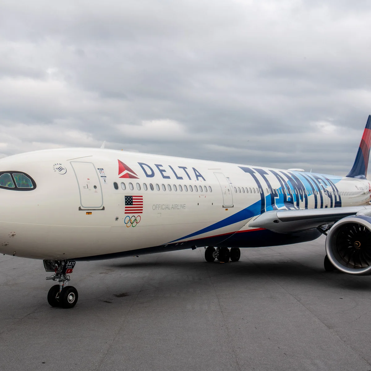Delta Air Lines A330-900 Team USA Livery