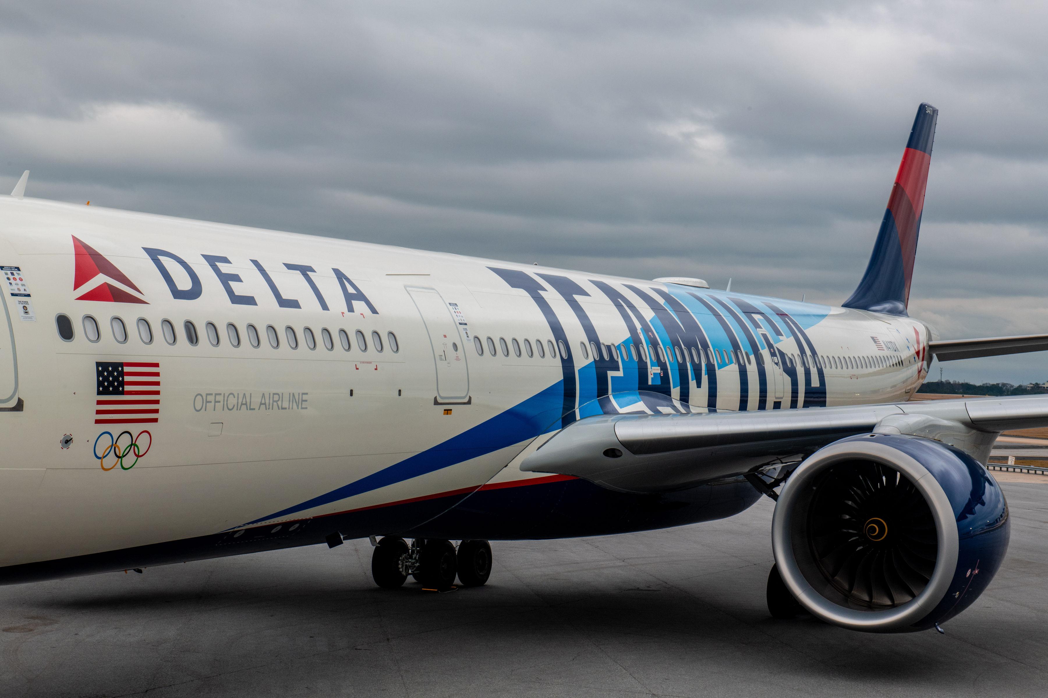 Delta Air Lines A330-900 Team USA Livery