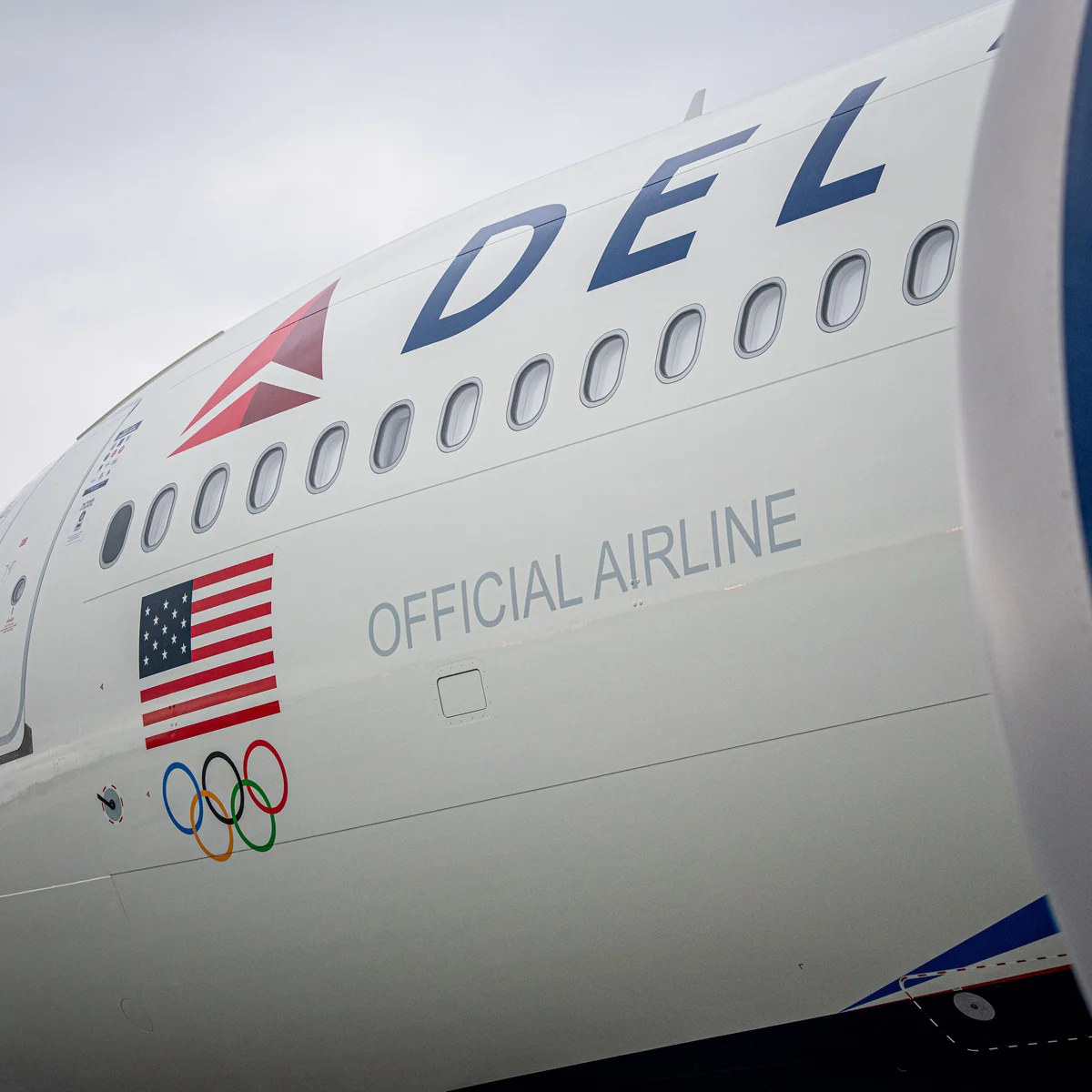 Delta Air Lines A330-900 Team USA Livery