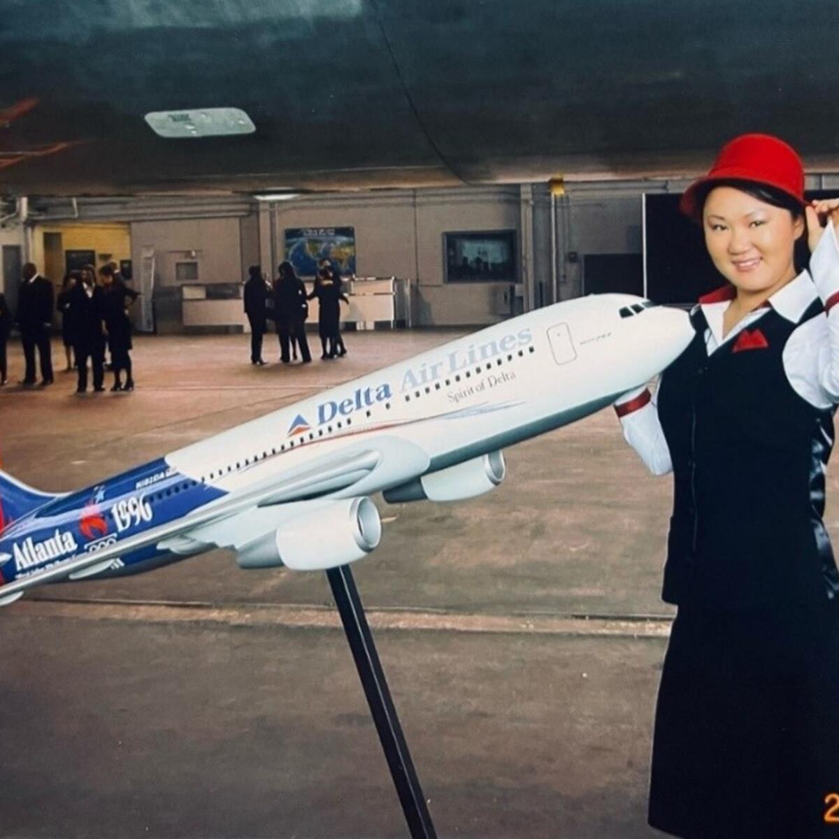Delta pilot Lucy Klein