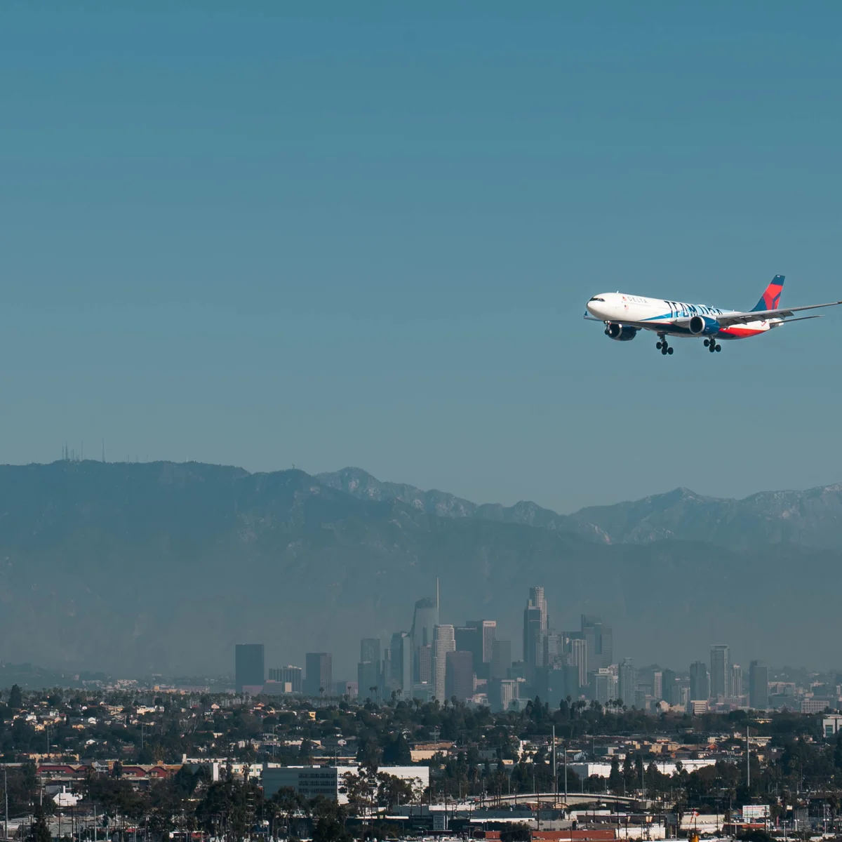 Team USA A330-900 LAX Arrival