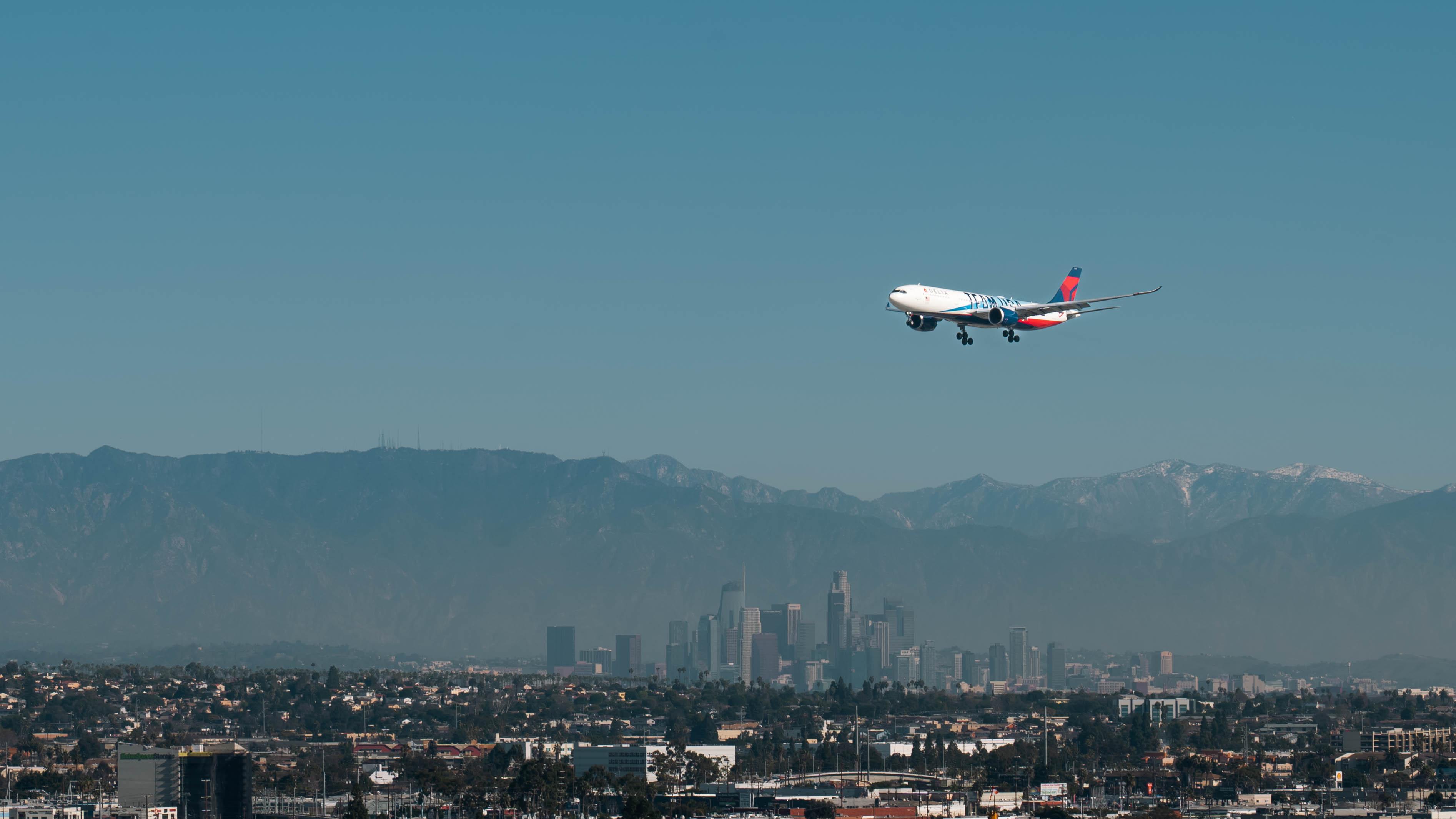 Team USA A330-900 LAX Arrival