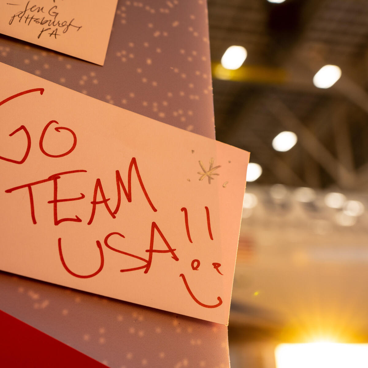 Team USA Sendoff LAX Hangar