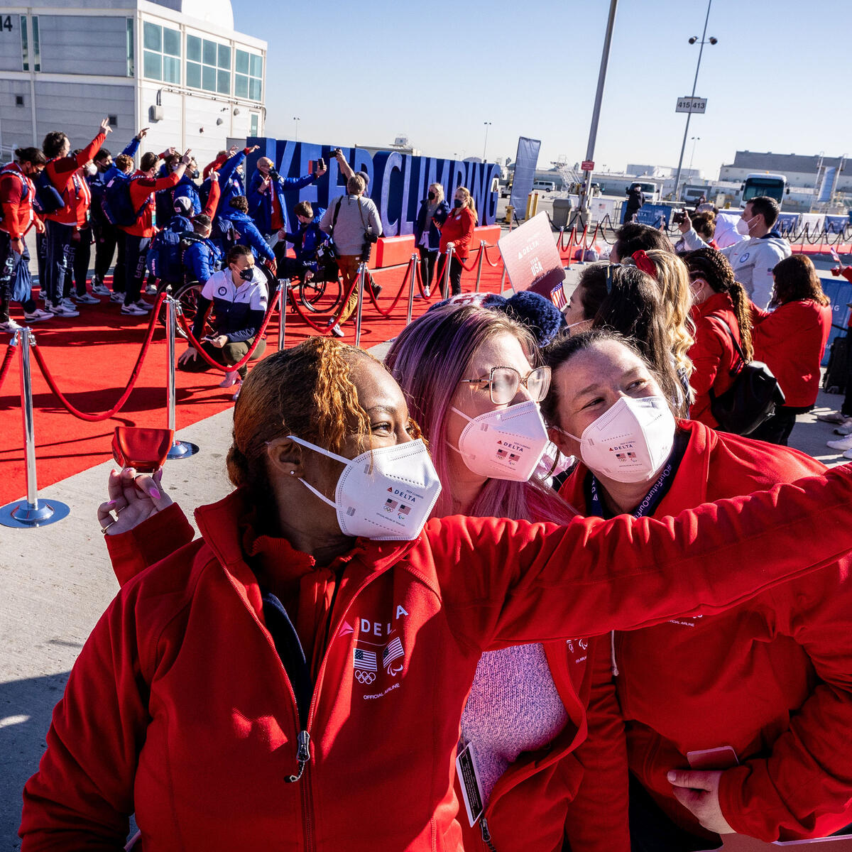 Delta rolled out the red carpet for the U.S. Paralympic Team.