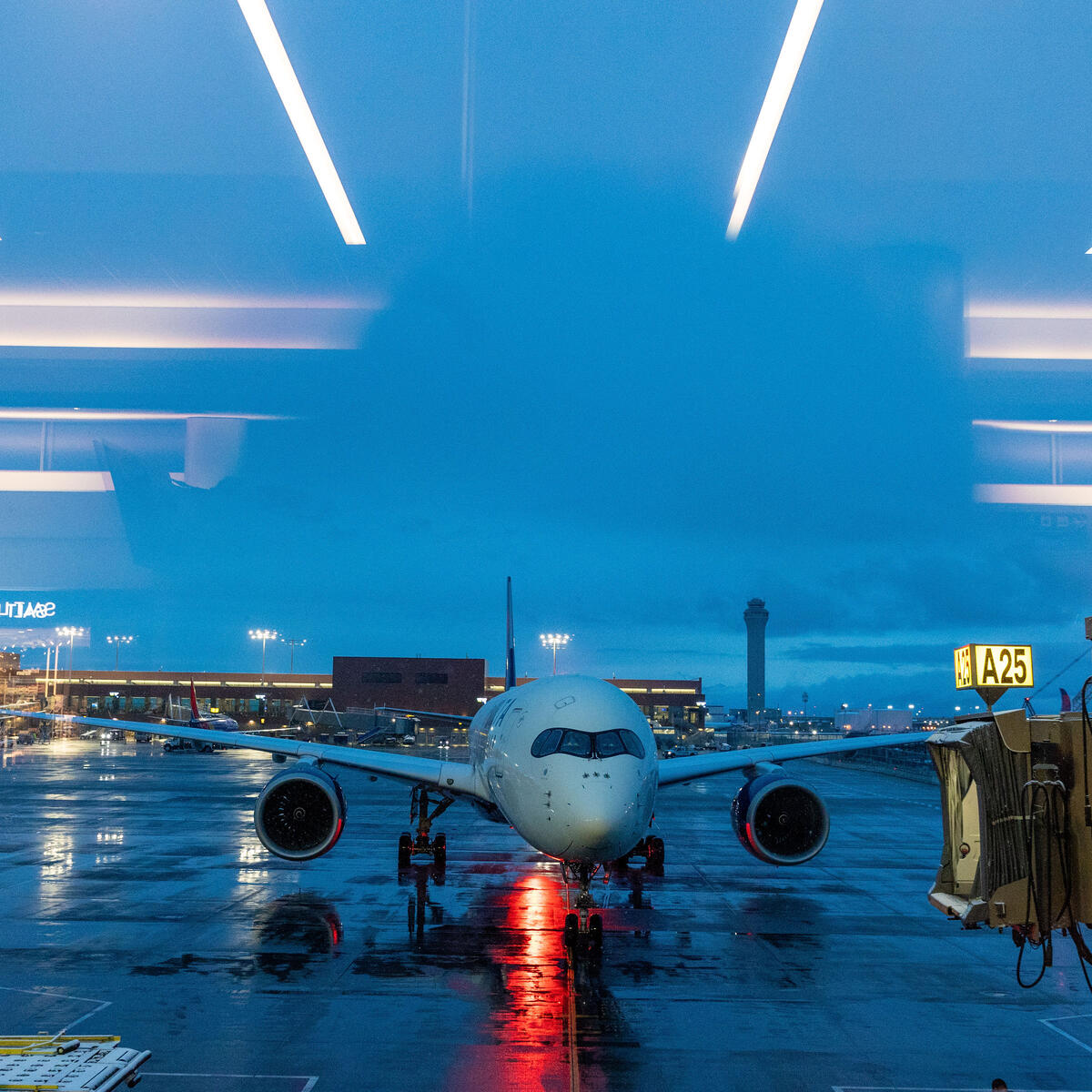 Team USA athletes arrive at Salt Lake City International Airport in Salt Lake City, Utah on Monday, February 21, 2022. (CASEY SYKES/RANK STUDIOS) (Team USA athletes arrive at Salt Lake City International Airport in Salt Lake City, Utah on Monday, February 21, 2022.