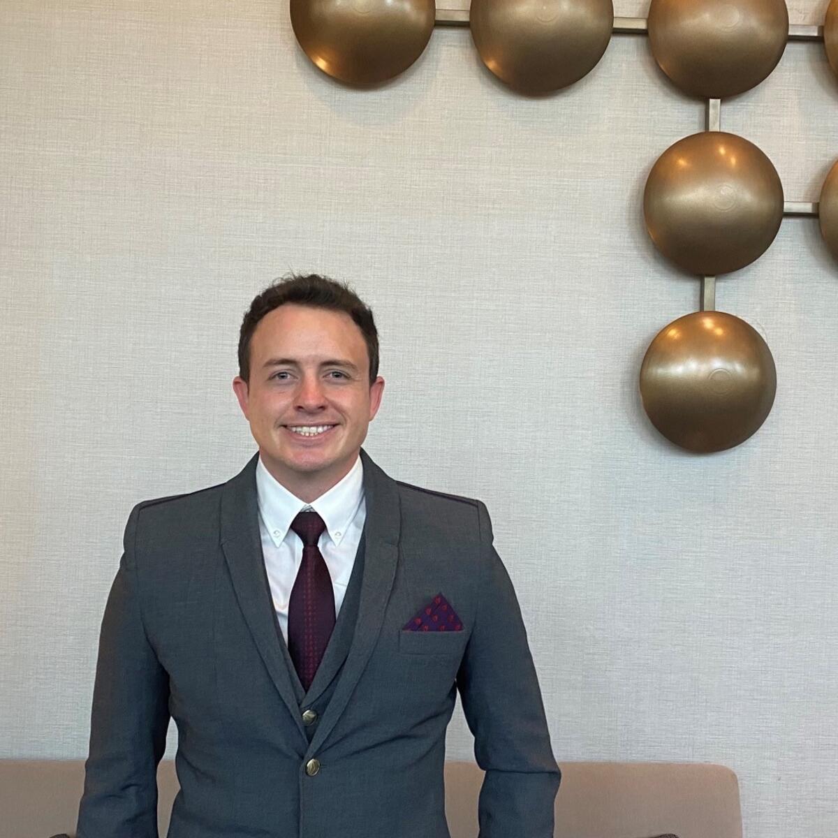 Flight Attendant Hyrum Perkins