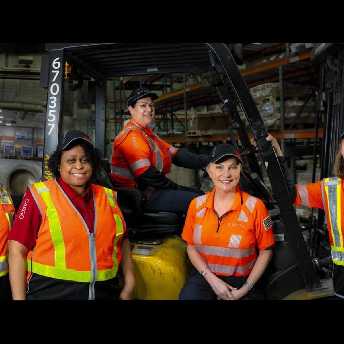 Women in Delta Cargo Operations at DTW