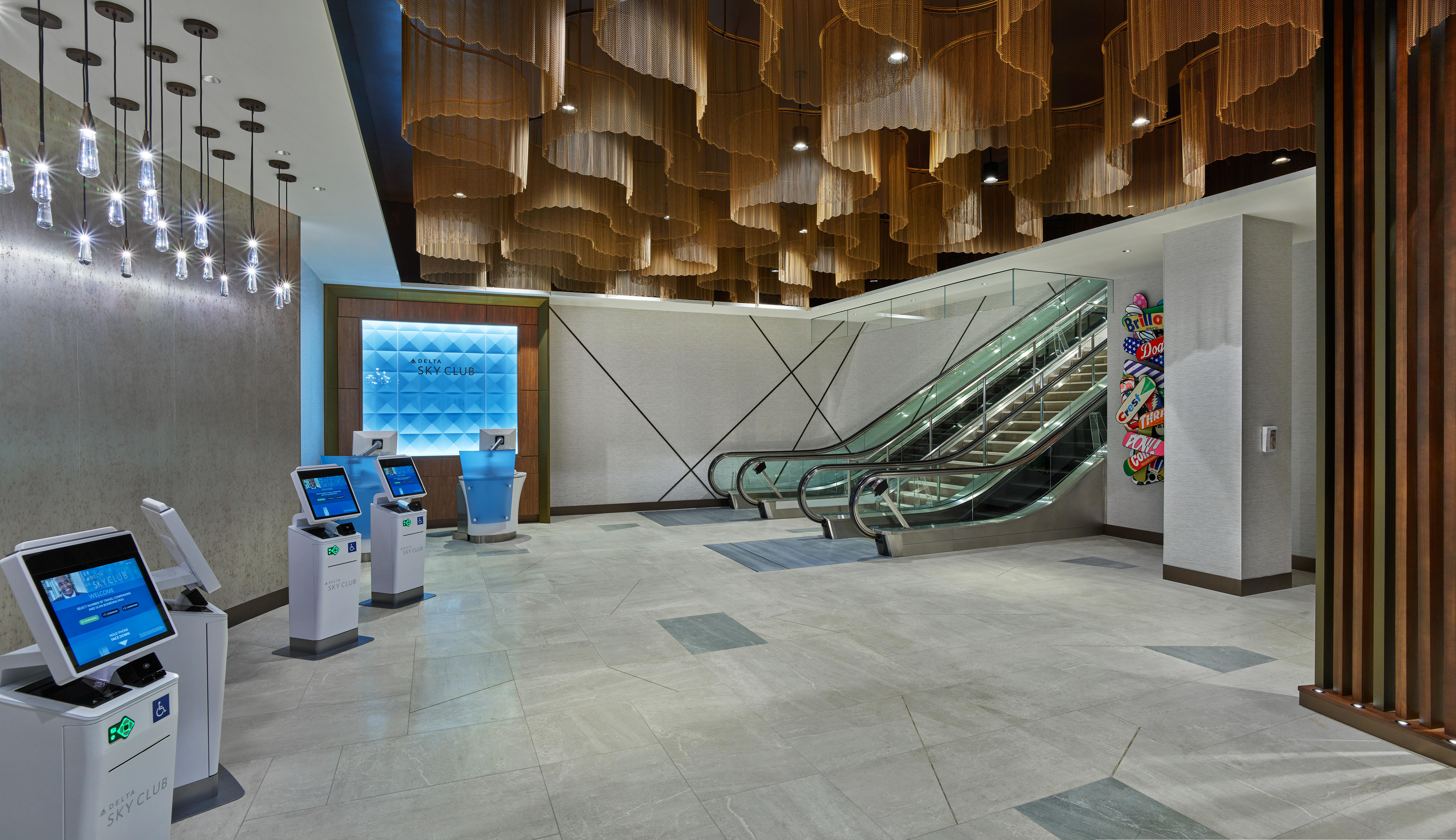 LAX Sky Club entryway