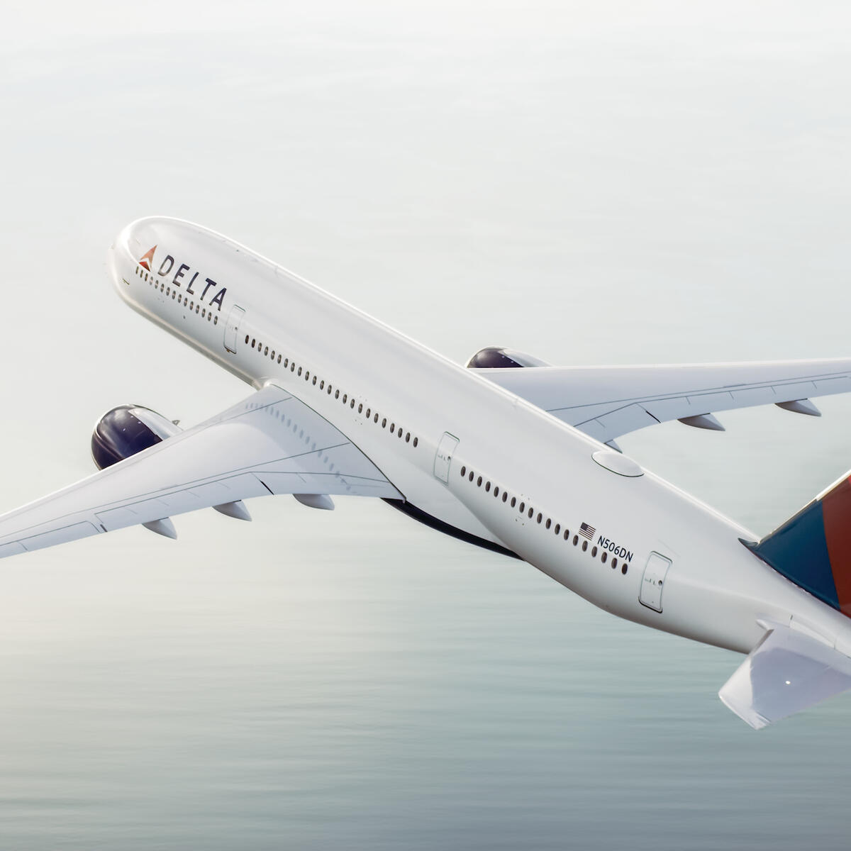 Airbus 350-900 in flight