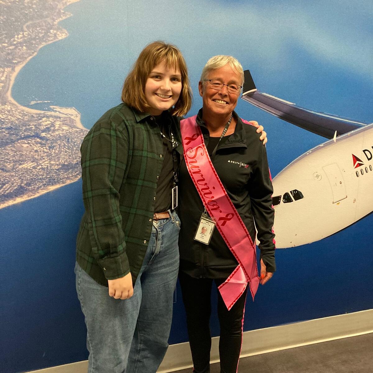 Some of the apprentices have family ties to Delta, like Madison, whose grandmother Nettie has been with Delta for 25 years. 