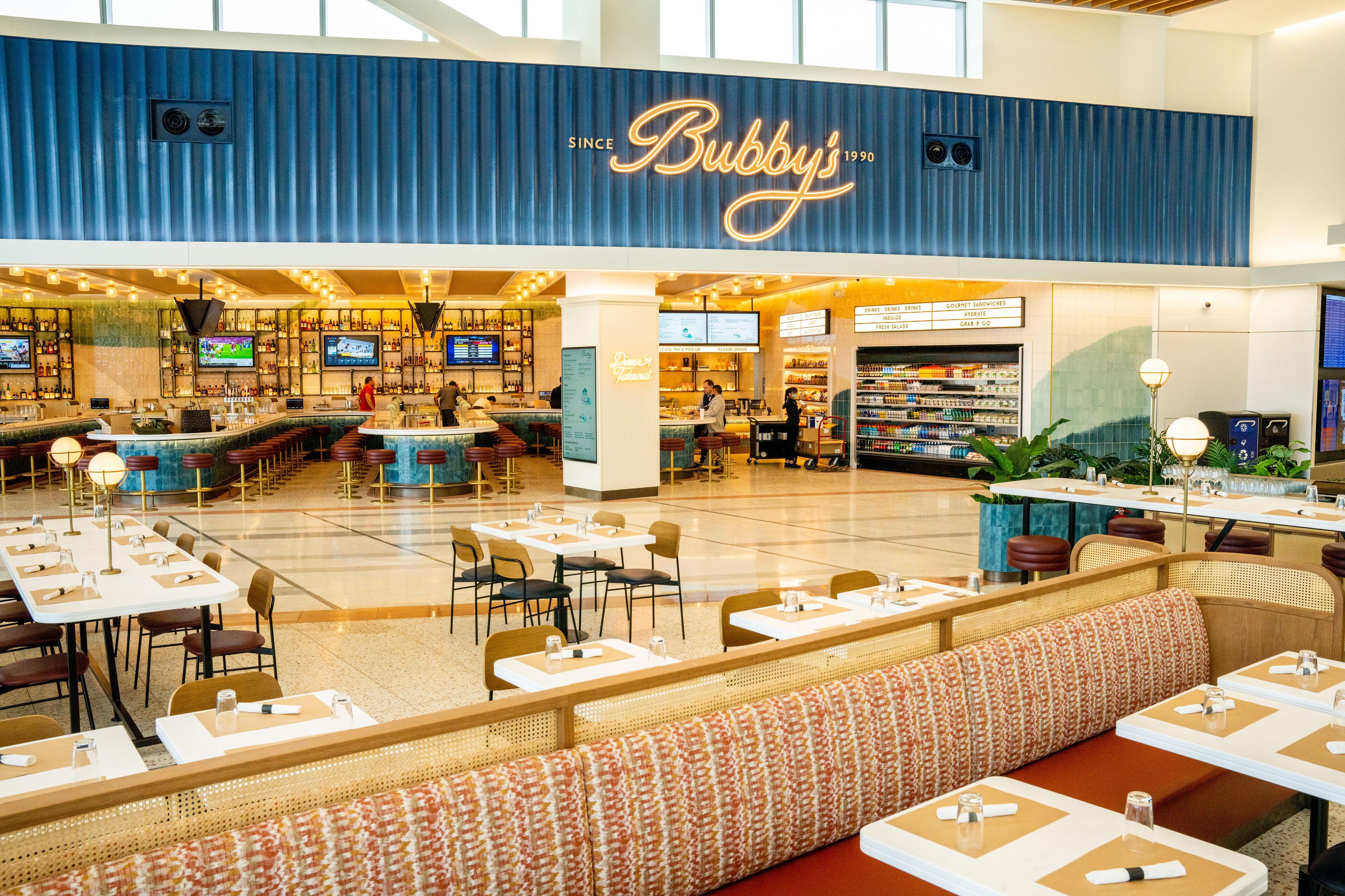 Bubby's restaurant in the Delta terminal New York LaGuardia Aiport (LGA)