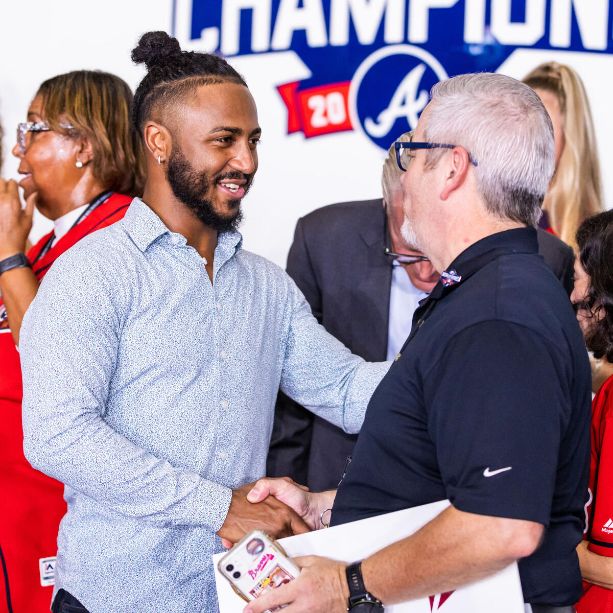 Braves Plane Ozzie Albies 2022