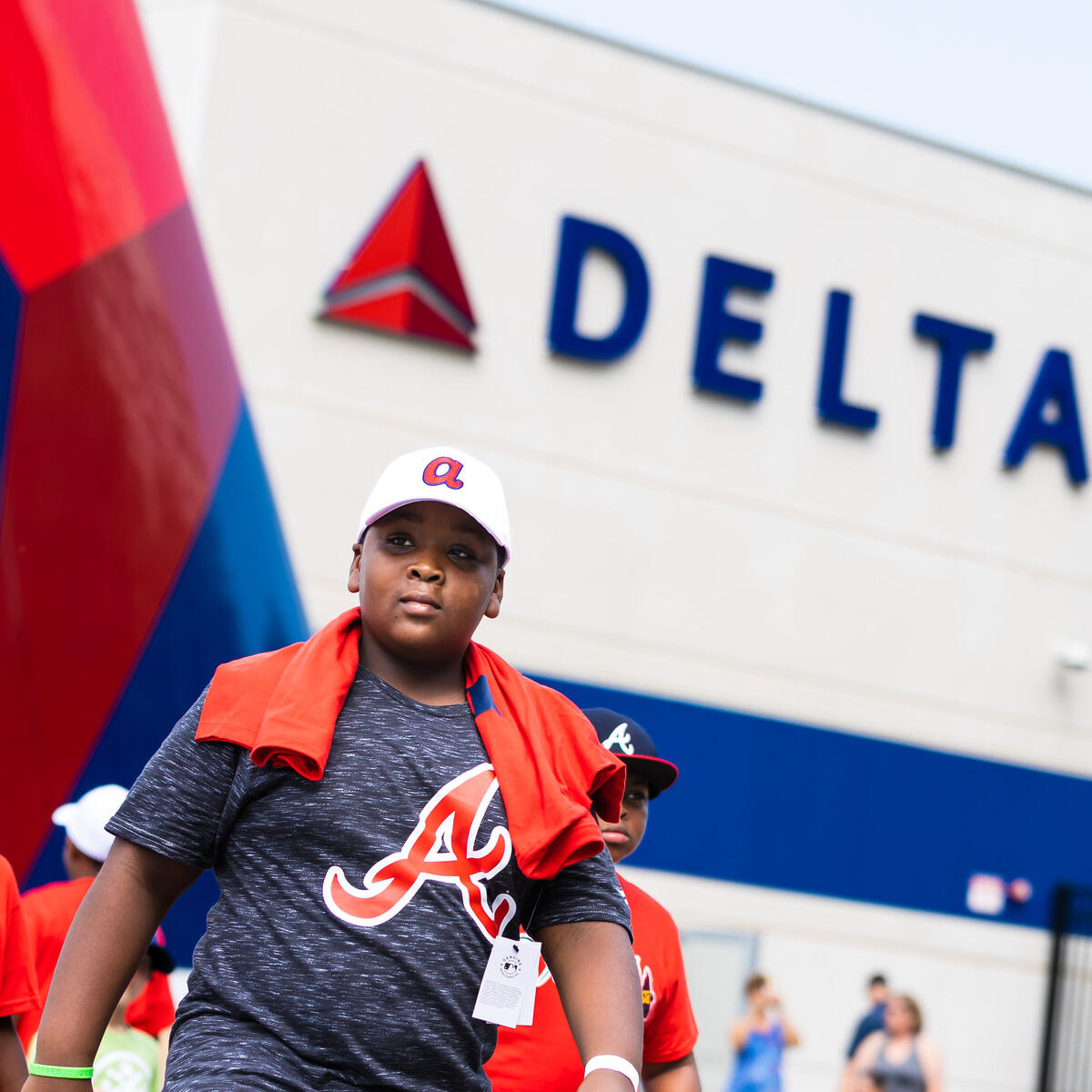 Children going to Atlanta Braves game
