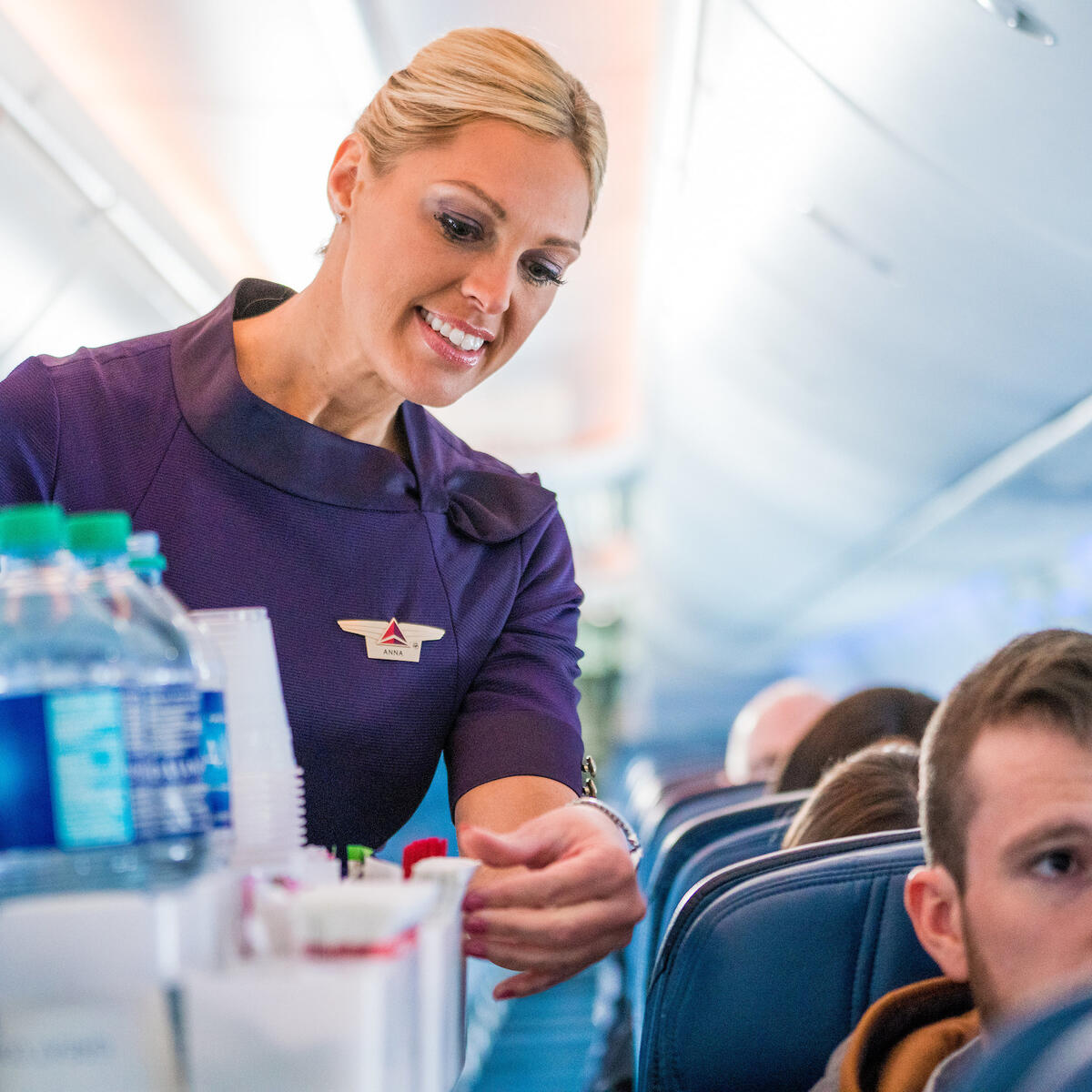 Flight Attendant-Beverage Service