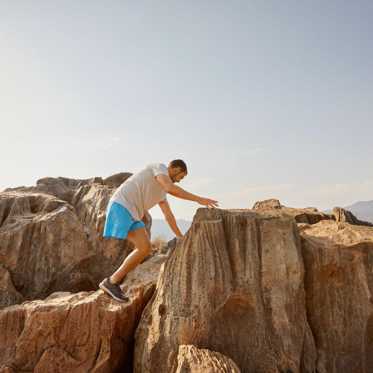 Person hiking