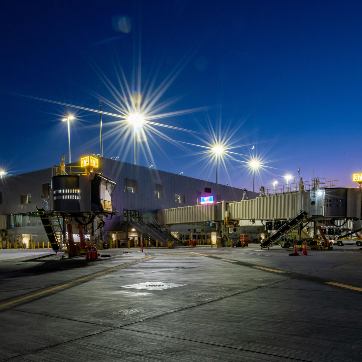 Exterior shot of Delta's new T3 facility at LAX