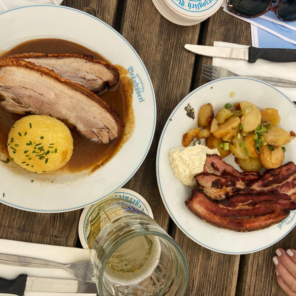 Dine on traditional local meals in restaurants throughout Munich.