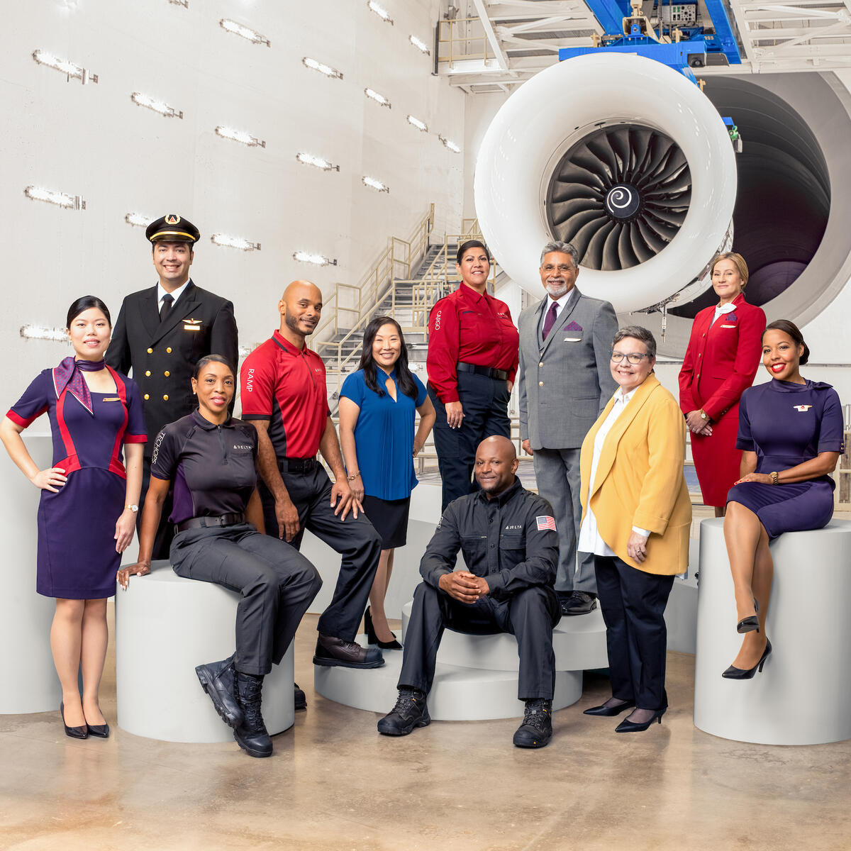 Delta frontline employees
