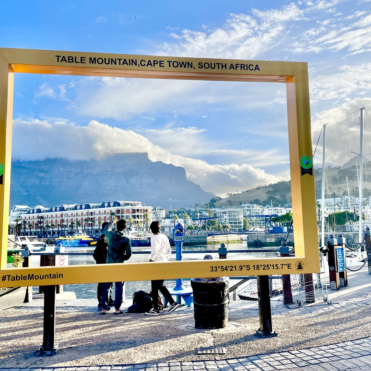 Drake Castaneda, a member of Delta's Corporate Communications team, visited South Africa to commemorate the commencement of Delta's service to the city from Atlanta.