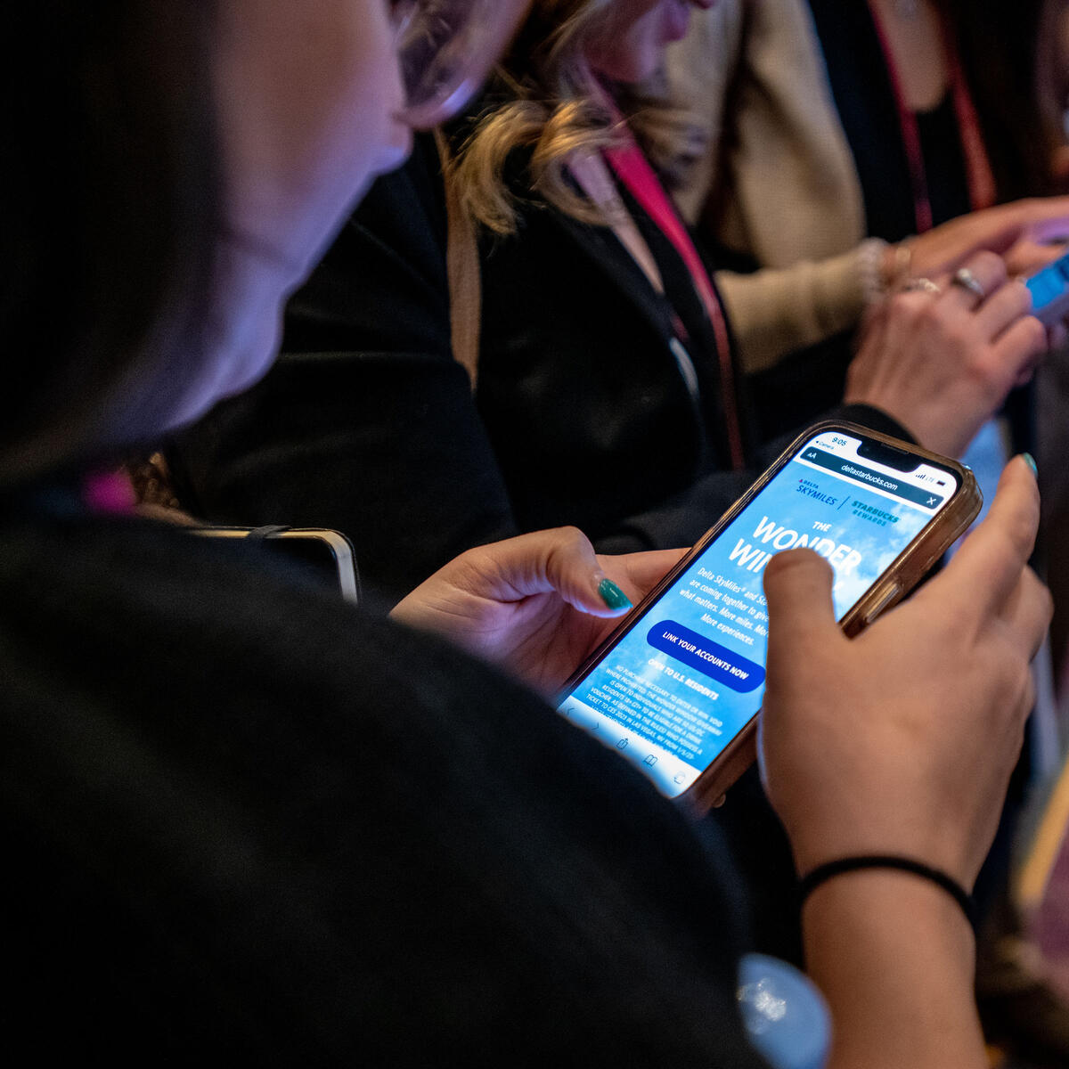 Delta SkyMiles® and Starbucks® Rewards came together at CES to give attendees more of what matters. Attendees experienced the interactive “Wonder Window” exhibit at ARIA for special giveaways.